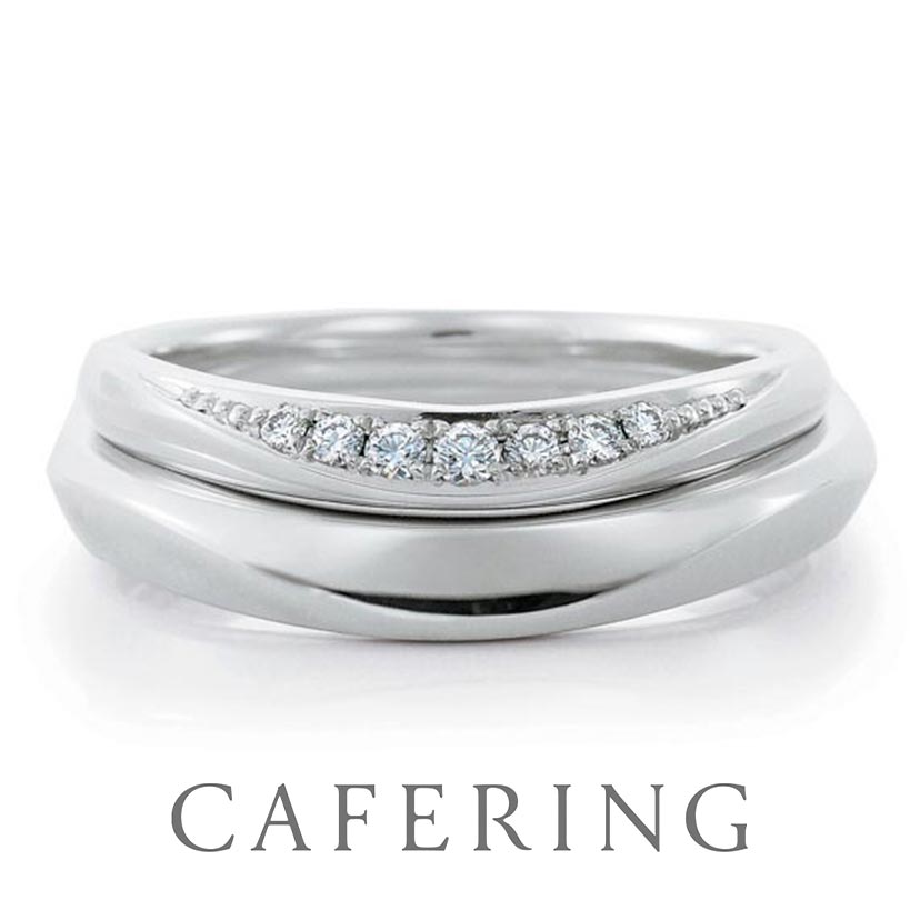 カフェリングの結婚指輪　サツキバイ